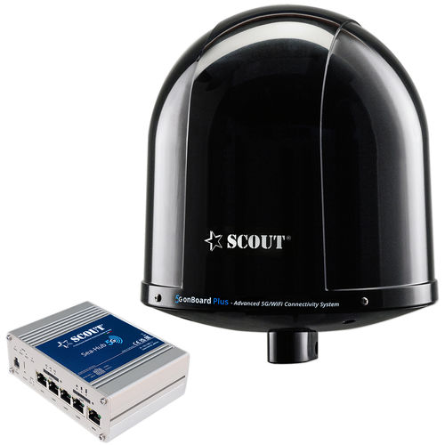 Antena Internet - 5G onBoard Plus Black - Scout S.r.l. - WiFi / 5G / 4G