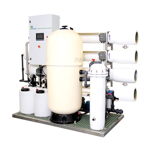 Desalinizador para barco - EFFICIENT T-4000 - ECO SISTEMS WATERMAKERS - para yate / de ósmosis inversa / 220-240V