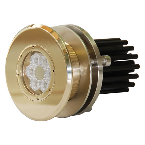 Iluminación subacuática para barco - PLAQUE MFM0680 - ASTEL MARINE - LED / pasacascos / al ras