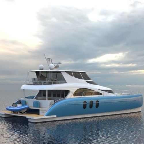Yate a motor catamarán a motor - PP 58 - Powerplay Power Catamarans - de crucero oceánico / de alta eficacia / para expedición