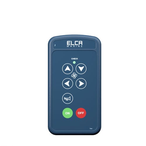 Mando a distancia para grúa pórtico - Mito Mini - ELCA Radiocomandi - para hélices / para sistema de alarma de hombre al agua / para instrumento de navegación