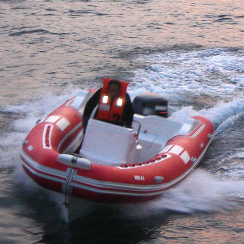 Embarcación neumática fueraborda - 6,90 CS - MIRAI - RIB / con consola central / 14 personas máx.