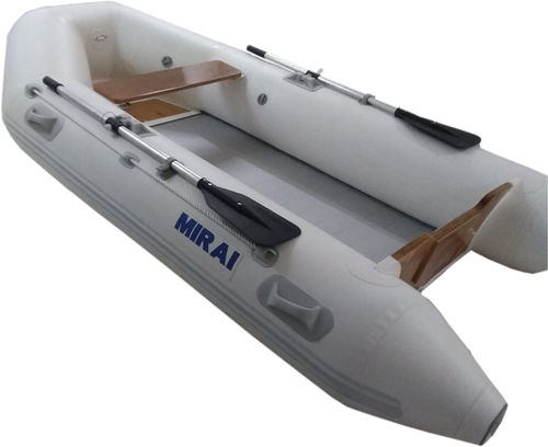 Embarcación neumática fueraborda - ROLL-UP BOT 3,00 mt. - MIRAI - plegable / 4 personas máx. / con suelo de aluminio