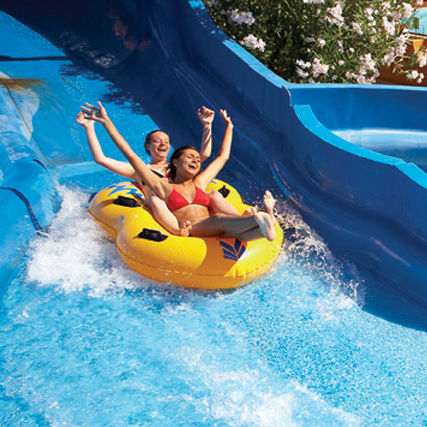 Flotador para parque acuático 2 personas - INLINE TUBE 42"-48" - MIRAI