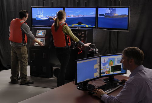 Simulador de navegación - MissionQuest - Fast Rescue Craft Training - Virtual Marine Technology Inc.