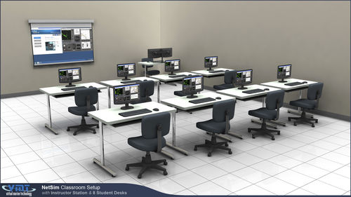 Simulador de navegación - NetSim - Small Craft Navigation Training - Virtual Marine Technology Inc. - para buque