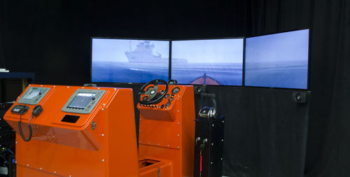 Simulador de navegación - MissionQuest- Fast Rescue Boat Training Simulator - Virtual Marine Technology Inc. - para barco de salvamento