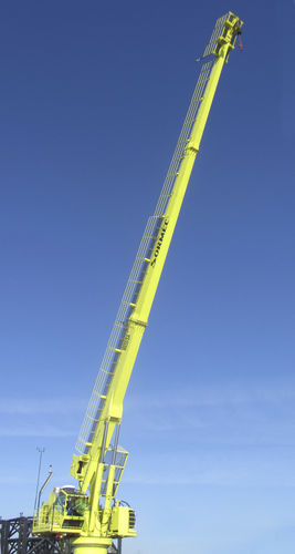 Grúa para buque - M850/SA - Sormec - de pluma recta