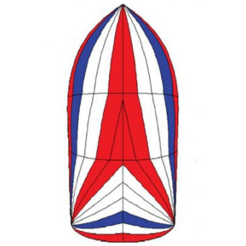 Spinnaker simétrico - SYM0 - Spinnaker One - para velero de crucero / corte triradiale / de nailon