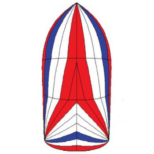 Spinnaker simétrico - SYM2 - Spinnaker One - para velero de crucero / corte triradiale / de nailon