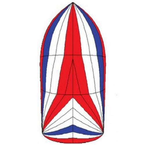 Spinnaker simétrico - SYM3 - Spinnaker One - para velero de crucero / corte triradiale / de nailon