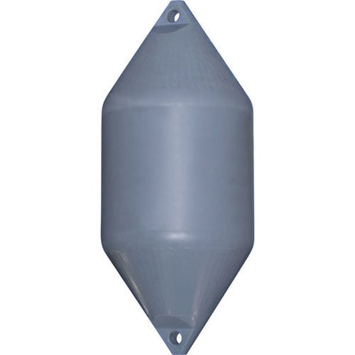 Defensa para barco - HDF-series - POLYFORM - cilíndrica / gris / hinchable