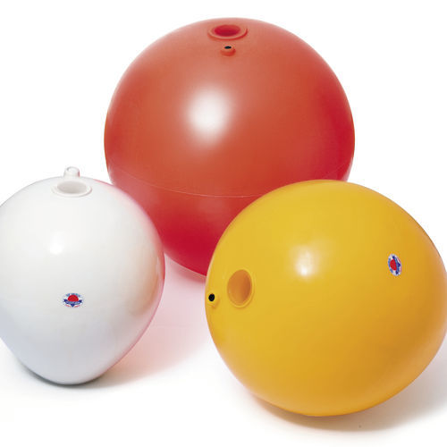 Boya de fondeo - CC-series - POLYFORM - para terminal portuaria / de plástico / amarilla