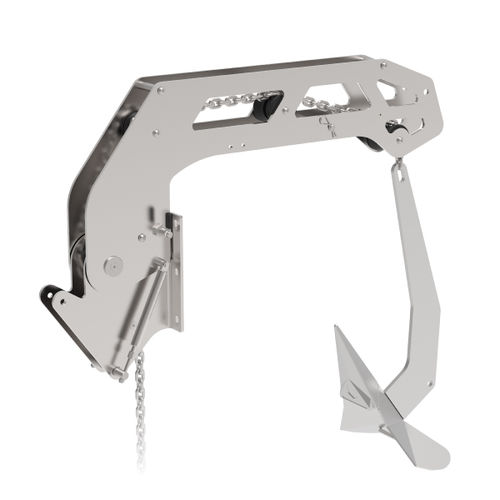 Puntera de proa de rodillos - PBWR Series - Seasmart - basculante / de acero inoxidable