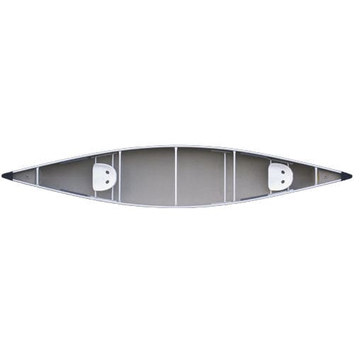 Canoa de competición - Yukon - Clipper Canoes - para 2 personas / blanca / de fibra de vidrio