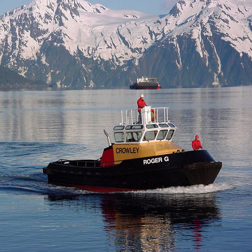 Barco profesional minirremolcador - 44’ - Rozema Boats Works - intraborda / de aluminio