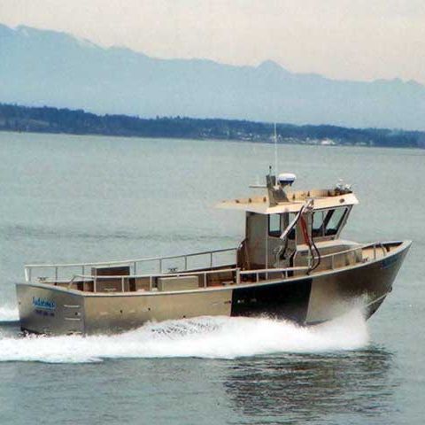 Barco profesional barco de pesca profesional - 36’ Day Crabber - Rozema Boats Works - intraborda / de aluminio