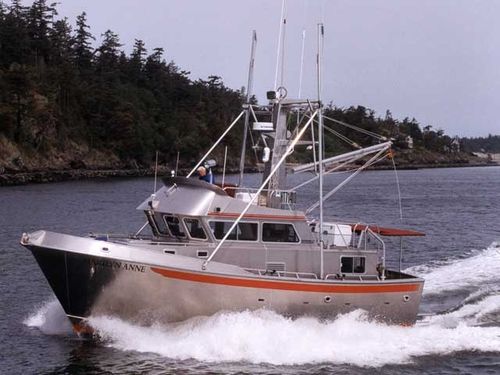 Trawler intraborda - 40’ - Rozema Boats Works - con fly / a medida