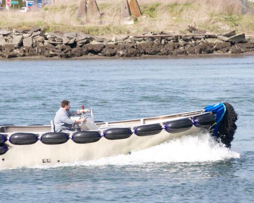 Barco profesional barco de pesca profesional - 19’ Seine Skiff - Rozema Boats Works - intraborda / de aluminio