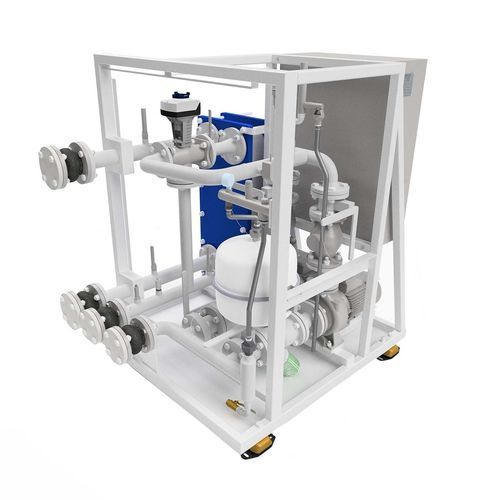 Intercambiador de calor de coraza y tubos - WCU - Marflex - para buque / aire-aceite