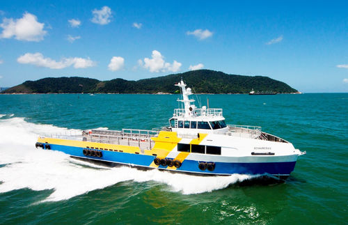 Buque de servicio offshore de suministros - BS Camburi - Incat Crowther - RINA / de aluminio
