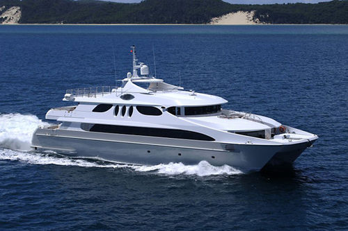 Yate a motor catamarán - Seafaris - Incat Crowther - de chárter / con caseta de timón / de desplazamiento