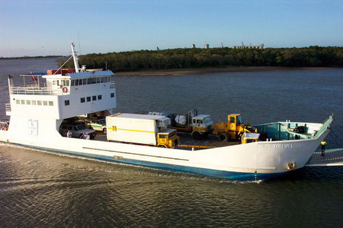 Buque multiusos de transporte de tripulación - Moreton Venture - Incat Crowther - de acero