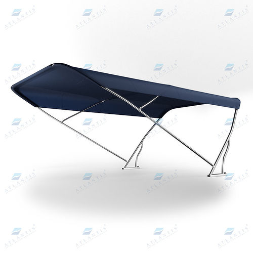 Bimini top para barco - UNICA - Atlantis Italia - para caseta del timón / con estructura de acero inoxidable