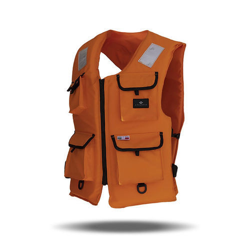 Chaleco de ayuda a la flotabilidad de uso profesional - MV1-WORKVEST - Atlantis Italia - para hombre / de espuma / rojo