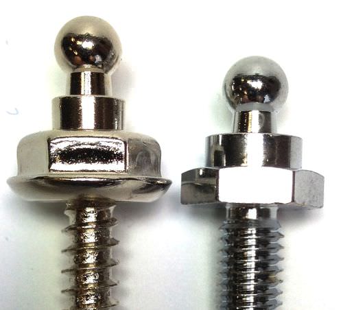 Cierre para barco - LOXX® screws with heightened head - Schaeffertec GmbH - para funda de barco / macho / de metal