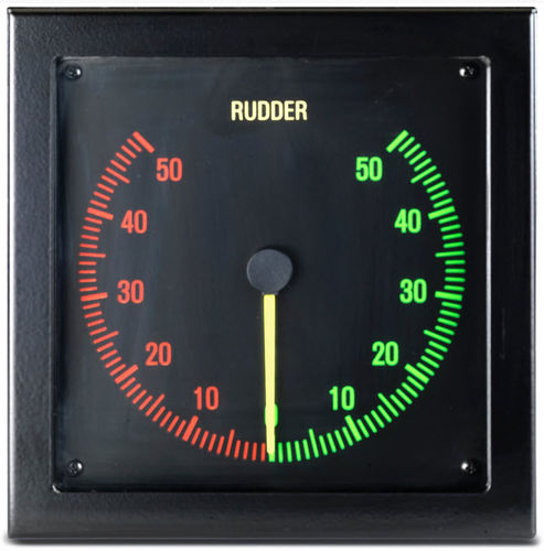 Indicador para buque - RANGE - Scana Mar-El as - de ángulo de timón / analógico