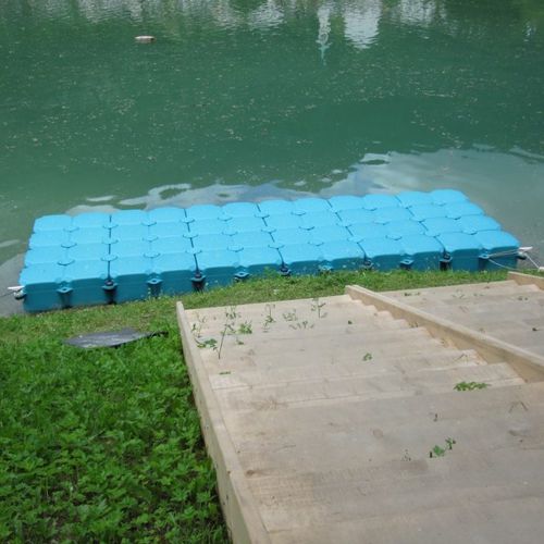 Pantalán flotante - OTTO - de amarre / para puerto deportivo / de plástico