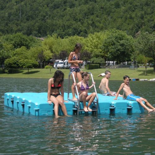 Plataforma flotante - OTTO - de baño / para puerto deportivo / para centro de ocio