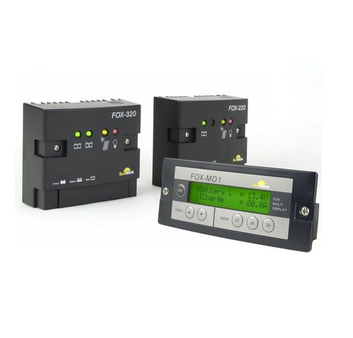 Controlador y regulador de carga para para batería - FOX Series-X20 - SunWare Solartechnik - para panel solar / de barco