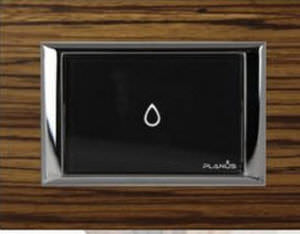 Interruptor marino - Touch WOOD Series - Planus - para inodoro / táctil