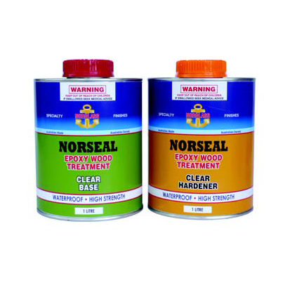 Resina epoxi - Norseal - Norglass - para aplicación sobre madera