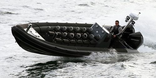 Barco profesional barco de vigilancia - 9.5M - Tornado Boats - barco de salvamento / fueraborda / embarcación neumática semirrígida
