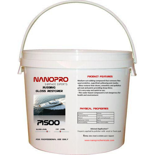 Abrillantador para barco - P 1500 - NanoPro Surface Experts - abrasivo / con nanopartículas