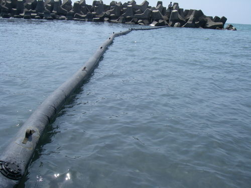 Barrera de contención - RUBBER - EMPTEEZY - hinchable / para aguas tranquilas