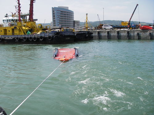 Depósito de hidrocarburo - EMPTEEZY - de almacenaje temporal / flotante y remolcable / móvil