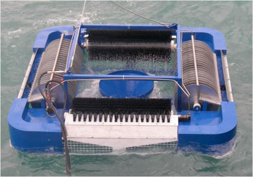 Skimmer de hidrocarburos de cepillos múltiples - 250 M3/H - EMPTEEZY