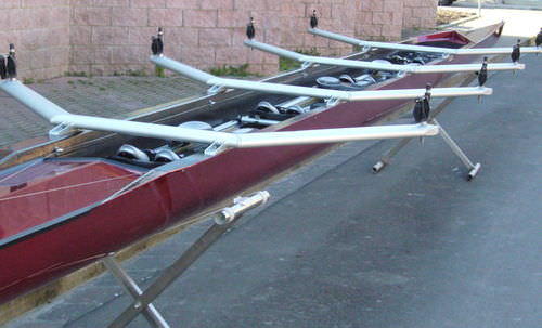 Bote de remo de regata - Carbon series - SALANI costruzioni nautiche S.n.c. - cuatro en punta
