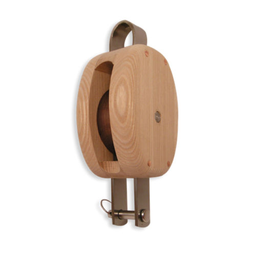 Polea simple - EYSR series - Esprit Yachting - con arraigo / con cojinetes lisos / Ø máx. cabo: 12 mm