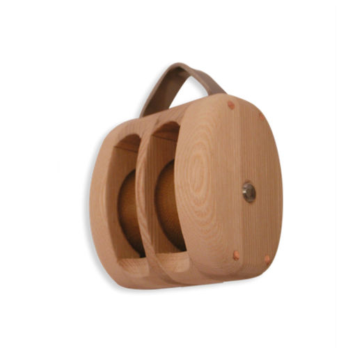 Polea doble - EYD series - Esprit Yachting - con cabecera fija / con cojinetes lisos / Ø máx. cabo: 12 mm
