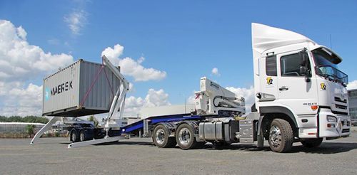 Remolque de manipulación - 130 series - Hammar - portacontenedores / para terminal portuaria / de autocarga