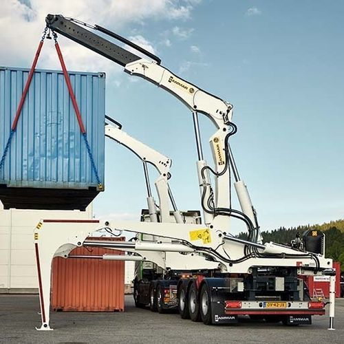 Remolque de manipulación - 500 series - Hammar - portacontenedores / para astillero naval / para terminal portuaria