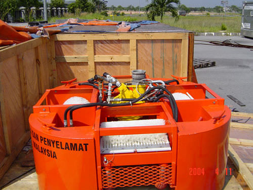 Skimmer de hidrocarburos de cepillo - Versatech Products - de disco / de tambor