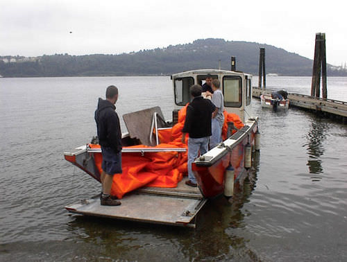 Barco profesional barco de desembarco - SEA LANDER  - Versatech Products - fueraborda / de aluminio