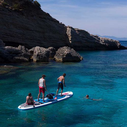 Tabla de SUP hinchable - 17'0" XL RIDE  - Red Paddle - allround / 7 plazas o más / de composite