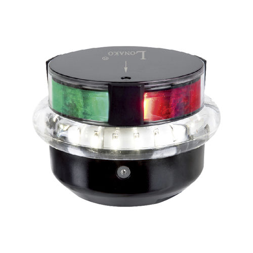 Luz de navegación para barco - LNK-NS-RGW - Xiamen Lonako Inc. - para yate / LED / blanca